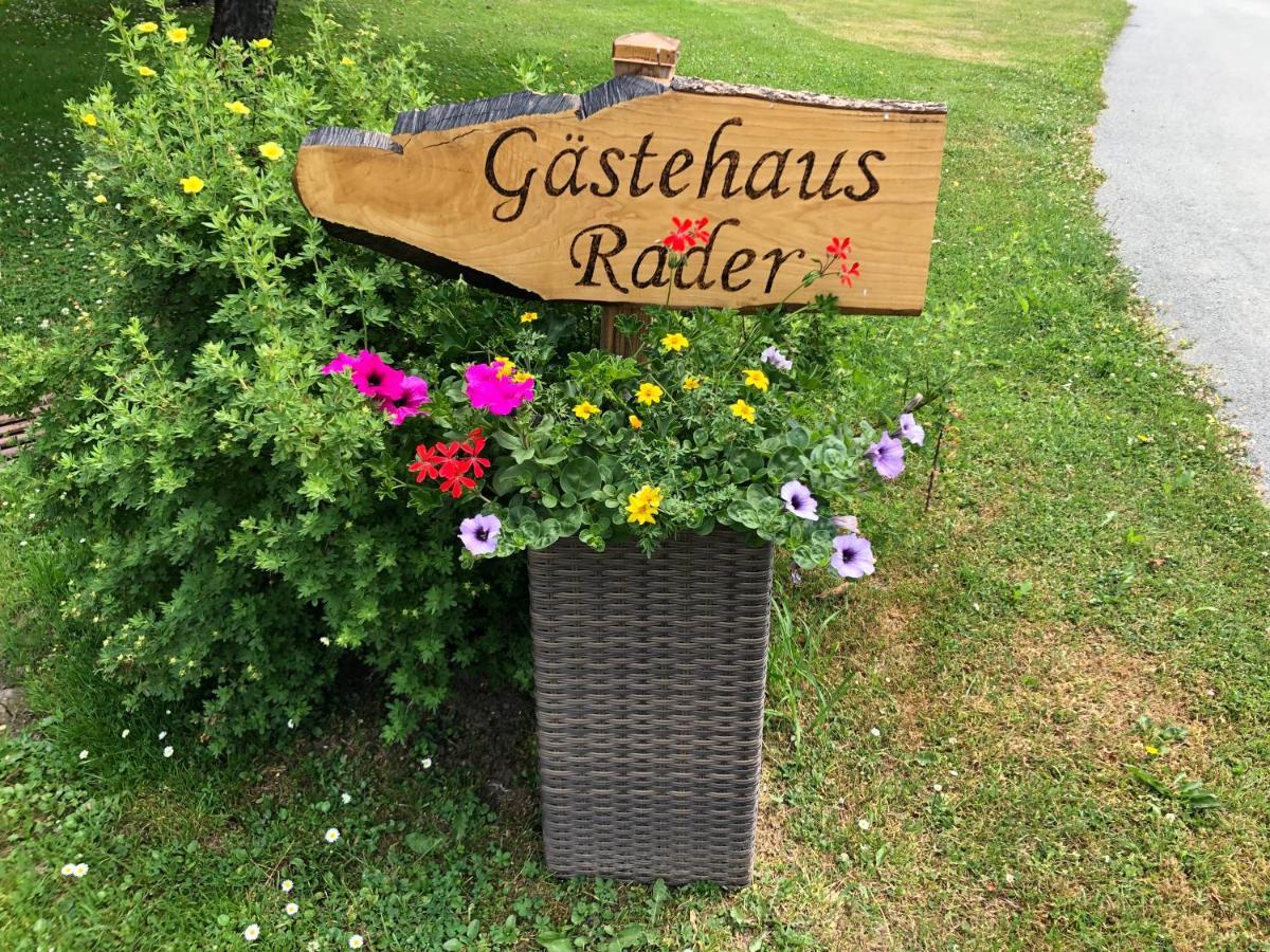 Gaestehaus Rader Weissbriach Exterior foto